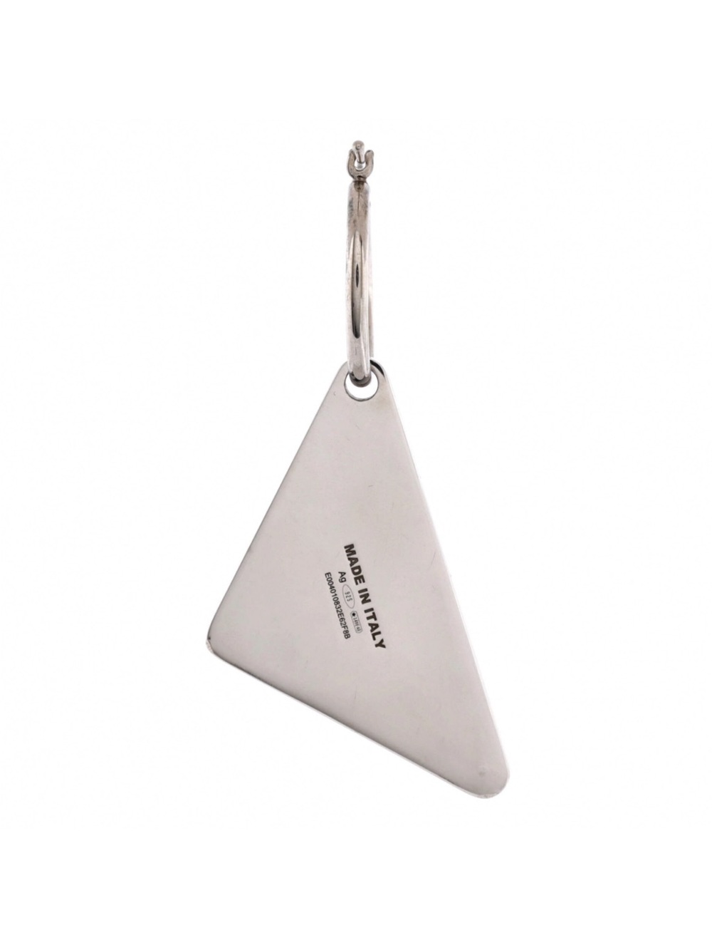 Prada Single Earring Sterling Silver. - Picture 3 of 4